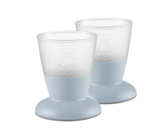 BabyBjorn puodelis Powder Mėlyna 2 vnt.