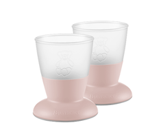 BabyBjorn puodelis Powder Rožinė 2 vnt.