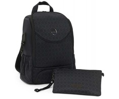 Babystyle egg 2 mamos ir tėčio kuprinė Juodas Geo limited edition