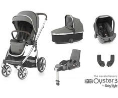 Babystyle OYSTER 3 STROLLER SET 5IN1 MERCURY/MIRROR