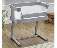 Babystyle Oyster Wiggle Crib Co Sleeper supamas lopšiukas Stone