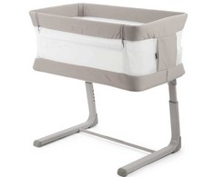 Babystyle Oyster Wiggle Crib Co Sleeper supamas lopšiukas Stone