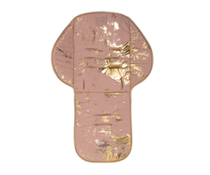 Bjallra of Sweden dvipusis įklotas vežimėliui Rožinė Golden Collection