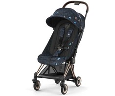 Cybex Coya vežimėlis Jewels of Nature Mėlyna, Rosegold frame