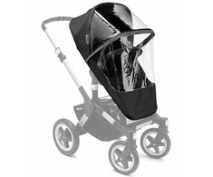 Bugaboo donkey / buffalo / runner lietaus apsauga high performance raincover Juodas