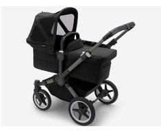 Bugaboo Donkey/ Donkey 2/ Donkey 3/ Donkey 5 vasaros stogelis / breezy sun canopy Midnight juodas