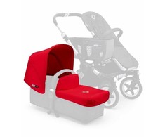 Bugaboo Donkey universalus stogelis su lopšio užklotu Raudona
