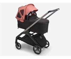 Bugaboo Dragonfly vasaros stogelis / breezy sun canopy Sunrise red
