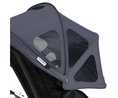 Bugaboo Fox 2 / Cameleon 3 vasarinis stogelis breezy sun canopy Misty Pilkas