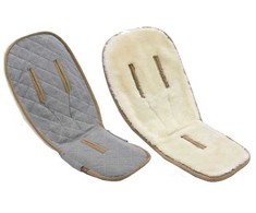 Bugaboo Fox / Donkey / Cameleon / Bee / Buffalo merinosų vilnos įklotas / wool seat liner