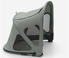Bugaboo Fox/ Fox 2/ Fox 3/ Fox5 / Fox Cub/ Cameleon 3/ Lynx vasaros stogelis breezy Pine žalias