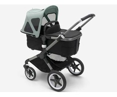 Bugaboo Fox/ Fox 2/ Fox 3/ Fox5 / Fox Cub/ Cameleon 3/ Lynx vasaros stogelis breezy Pine žalias