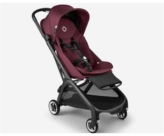 Bugaboo stroller Butterfly Dark Cherry Raudona/Dark Cherry Raudona/ Juodas frame