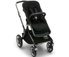 Bugaboo universalus įdėklas / breezy comfort seat liner MIDNIGHT Juodas