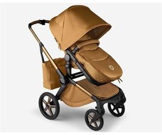 Bugaboo vežimėliams Fox, Donkey, Buffalo, Bee, Cameleon skirtas vokelis, žiemos mova Noir Amber glow SE