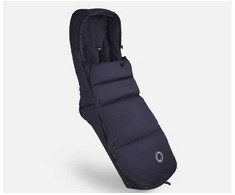Bugaboo vežimėliams skirtas pūkinis žiemos vokelis, mova THERMOLITE® performance Deep indigo