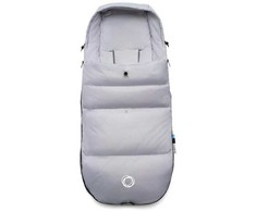 Bugaboo vežimėliams skirtas pūkinis žiemos vokelis, mova Performance Misty Pilkas