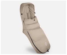 Bugaboo vežimėliams skirtas pūkinis žiemos vokelis, mova THERMOLITE® performance Desert Taupe