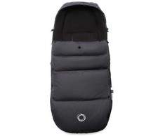 Bugaboo vežimėliams skirtas pūkinis žiemos vokelis, mova Performance Midnight Juodas