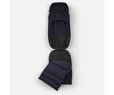 Bugaboo vežimėliams skirtas pūkinis žiemos vokelis, mova THERMOLITE® performance Deep indigo