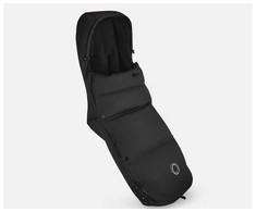 Bugaboo vežimėliams skirtas pūkinis žiemos vokelis, mova THERMOLITE® performance Heritage juodas