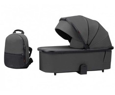 Carrello Alfa Graphite Pilkas Lopšys ir kuprinė