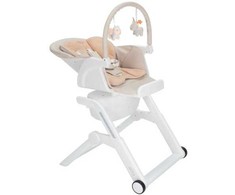 Carrello Alto maitinimo kėdutė 3in1 Solid Pilkas