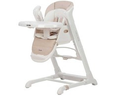 Carrello Cascata maitinimo kėdutė 3in1 Kreminis rusvai gelsvas