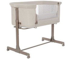 Carrello Luna lopšiukas Silk rusvai gelsvas