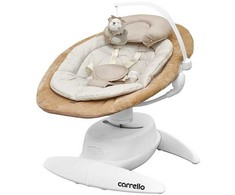 Carrello Mio supantis gultukas Linen rusvai gelsvas