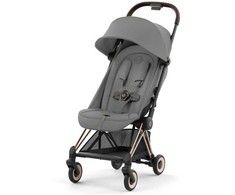 Cybex Coya vežimėlis Mirage Pilkas, rosegold frame