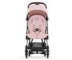 Cybex Coya vežimėlis Peach Rožinė, rosegold frame