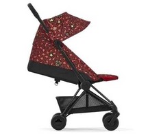 Cybex Coya vežimėlis Rockstar Rosenrot Raudona, Matt Juodas frame