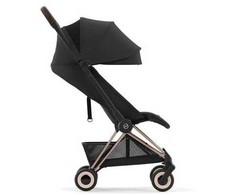 Cybex Coya vežimėlis Sepia Juodas, rosegold frame