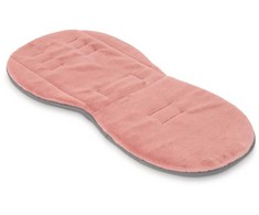 EGG Dvipusis įdėklas vežimėliui / Reversible Fur Liner Rožinė