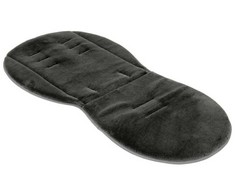 EGG Dvipusis įdėklas vežimėliui / Reversible Fur Liner Juodas/Bluch