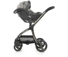 Egg SHELL automobilinė kėdutė 0-13kg i-size camo pilkas