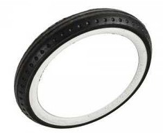 Emmaljunga Classic / Edge / NXT90 / NXT90F ratų guma Baltas Wall 1vnt
