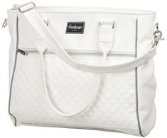 Emmaljunga EXCLUSIVE mamos rankinė Baltas Leatherette