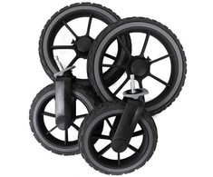 Emmaljunga NXT60/ NXT60F Solight-ecco 4 ratų su ratlankiais ir padangomis komplektas Outdoor važiuoklei