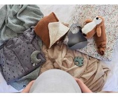 Jollein barškutis Moon Ash Žalias