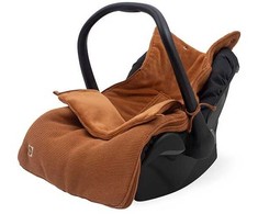 Jollein Basic Knit Caramel vokelis automobilinei kėdutei, lopšiukui