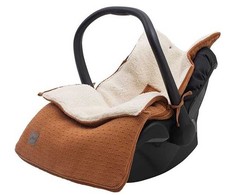 Jollein Bliss Knit Caramel vokelis automobilinei kėdutei, lopšiukui