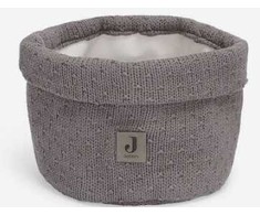 Fotelis Jollein daiktadėžė Bliss Knit Storm pilkas