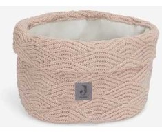 Fotelis Jollein daiktadėžė River Knit Pale Rožinė