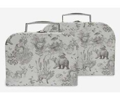 Jollein daiktų dėžutės Mėlyna Forest Animals 2vnt