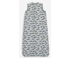 Jollein hidrofilinės medvilnės miegmaišis Whales Ash Žalias 90 cm