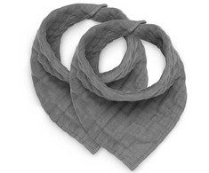 Jollein seilinukas Bib Bandana Storm Pilkas 2 vnt.