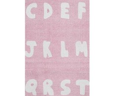 Fotelis Jollein Kilimas ABC 90x130cm Blush Rožinė - 100% medvilnė