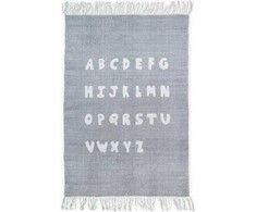 Fotelis Jollein Kilimas ABC 90x130cm Soft Pilkas - 100% medvilnė